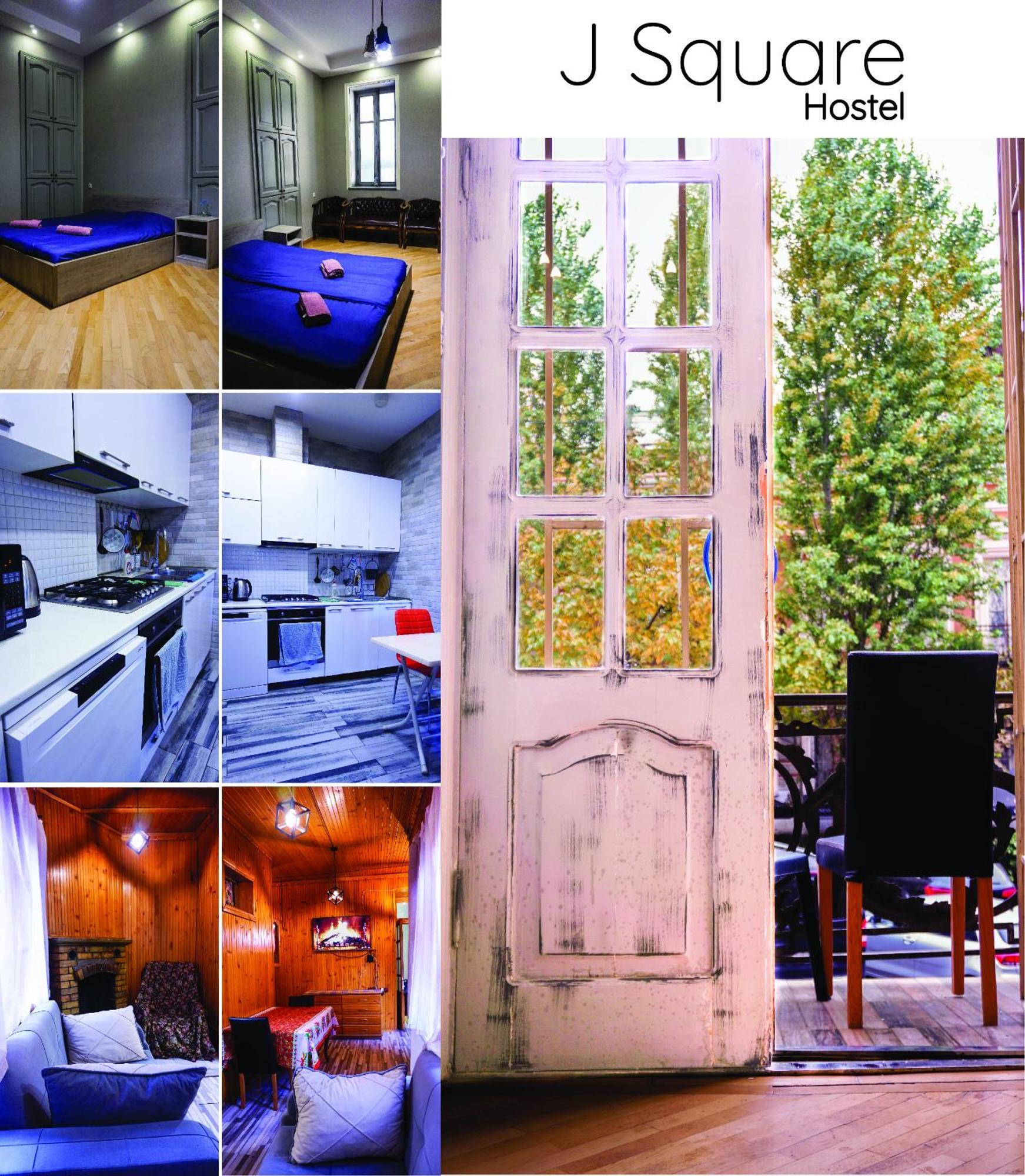 J Square Hostel Tbilisi Buitenkant foto